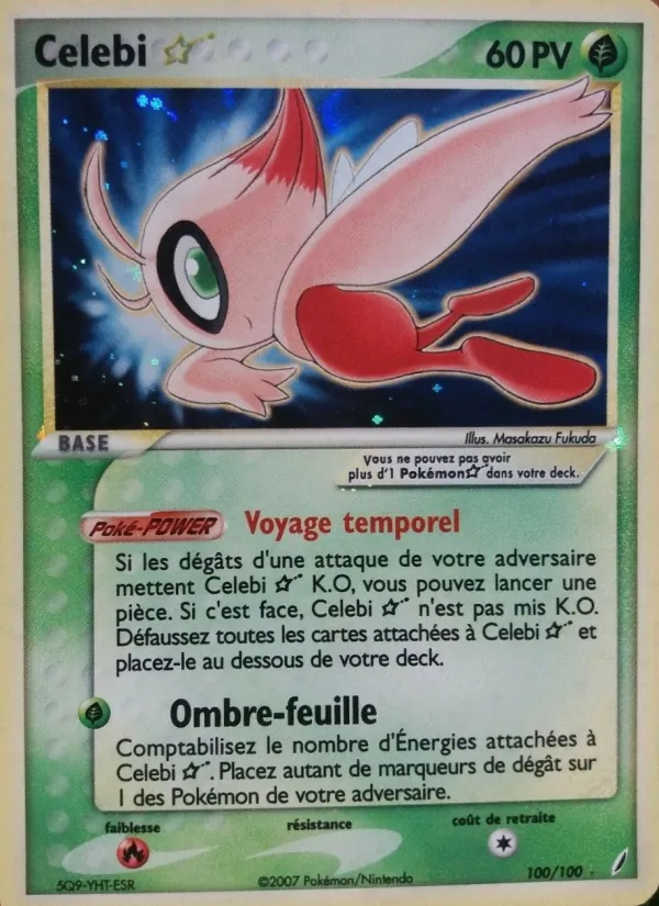 Celebi ☆ EX Gardiens de Cristal 100/100