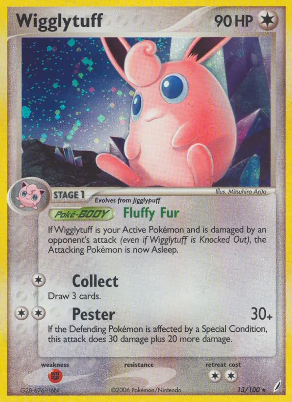 Wigglytuff Crystal Guardians 13/100