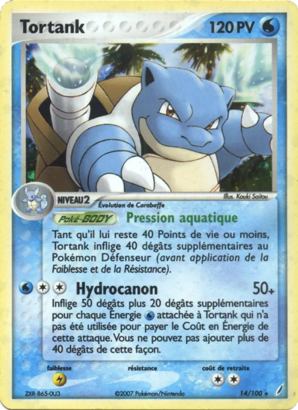 Tortank EX Gardiens de Cristal 14/100