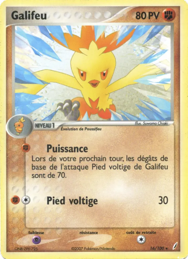 Galifeu EX Gardiens de Cristal 16/100
