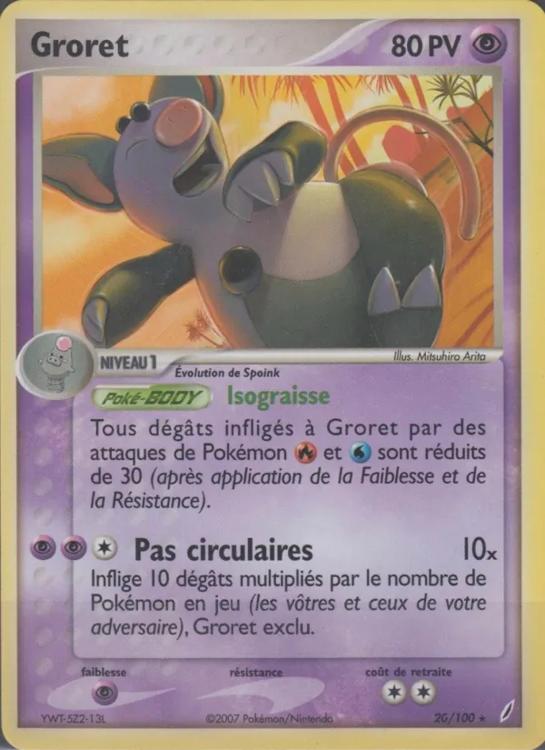 Groret EX Gardiens de Cristal 20/100
