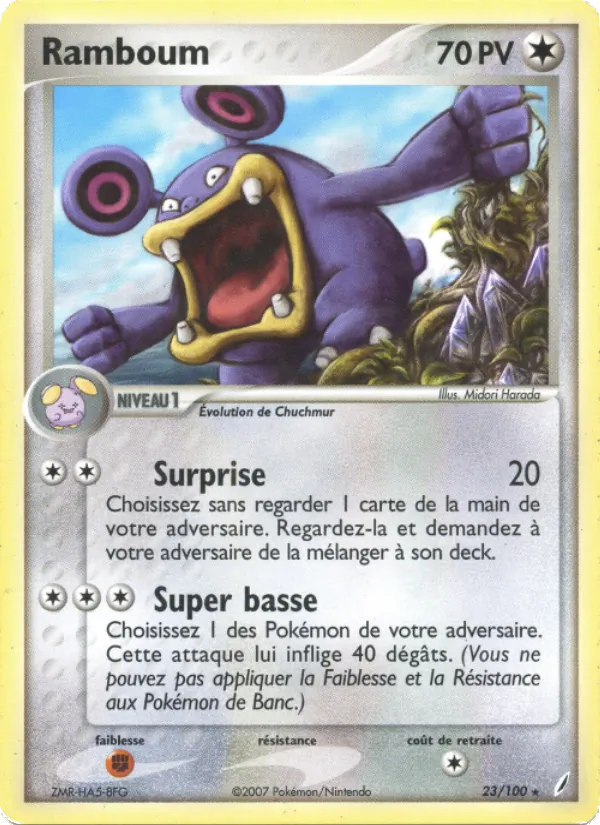 Ramboum EX Gardiens de Cristal 23/100