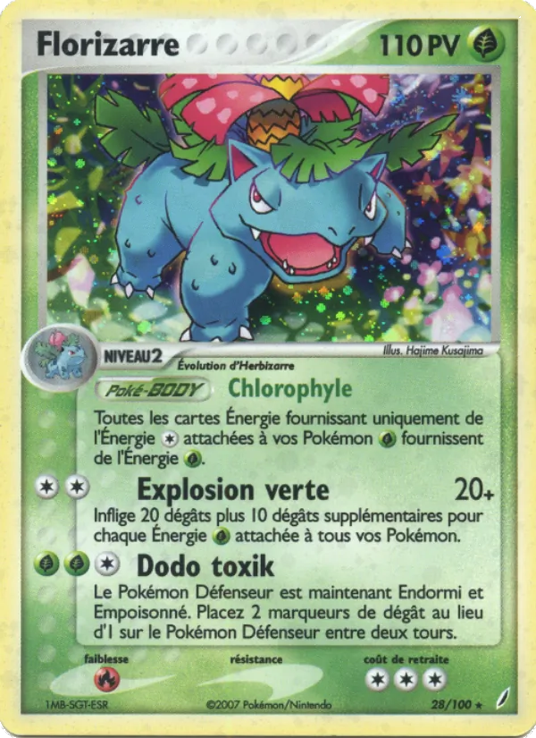 Florizarre EX Gardiens de Cristal 28/100