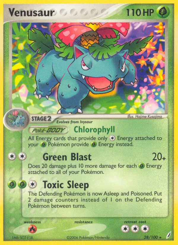 Venusaur EX Guardiani dei Cristalli 28/100