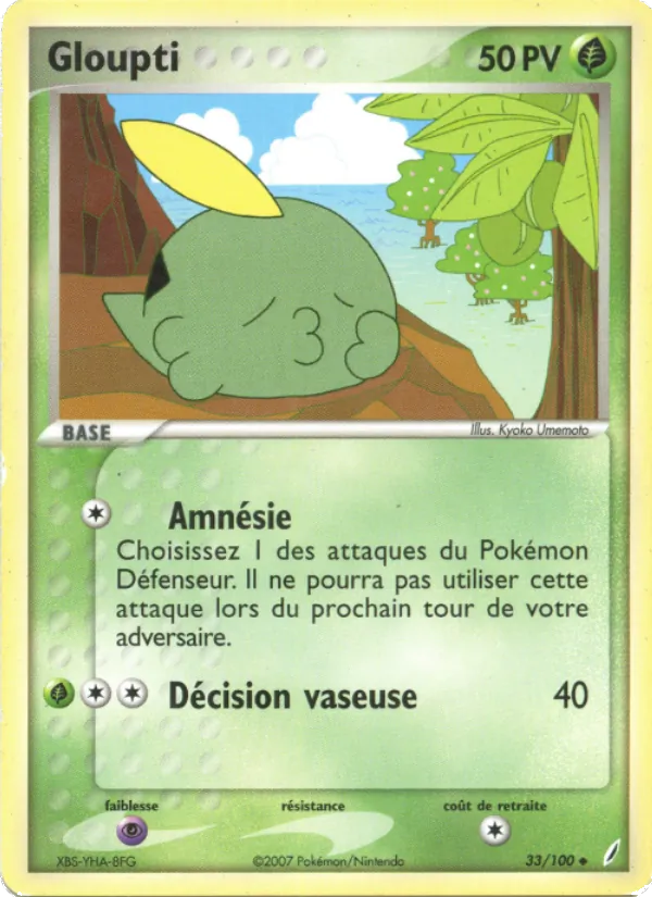 Gloupti EX Gardiens de Cristal 33/100