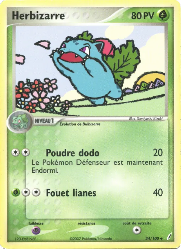 Herbizarre EX Gardiens de Cristal 34/100