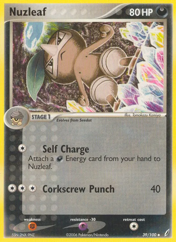 Nuzleaf Crystal Guardians 39/100