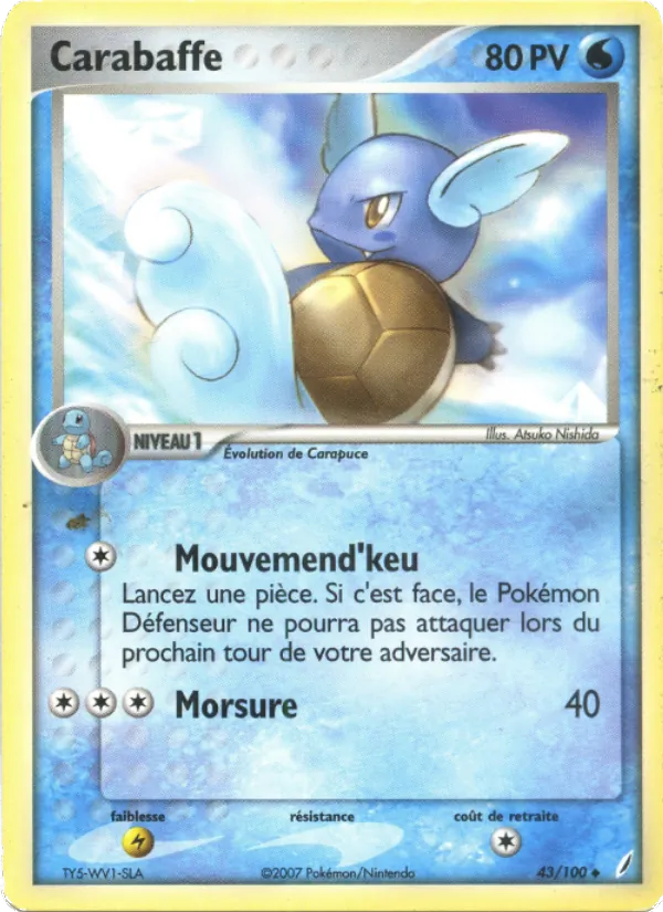 Carabaffe EX Gardiens de Cristal 43/100