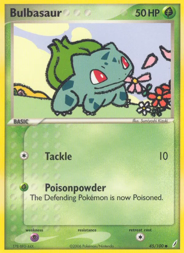 Bulbasaur Crystal Guardians 45/100