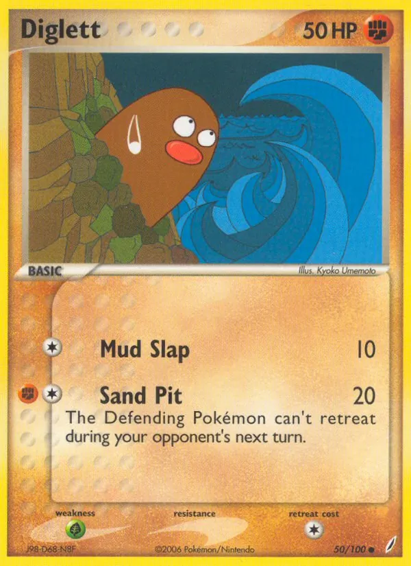 Diglett Crystal Guardians 50/100