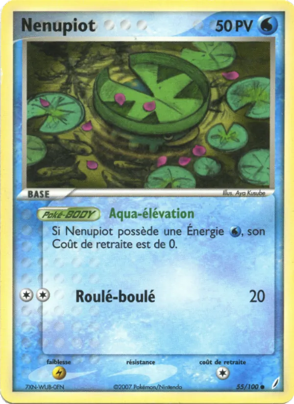 Nénupiot EX Gardiens de Cristal 55/100