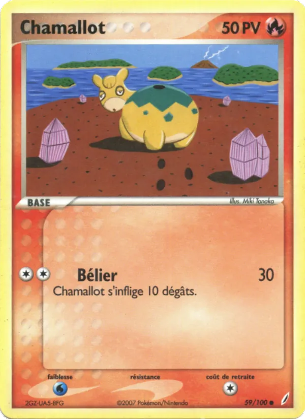 Chamallot EX Gardiens de Cristal 59/100