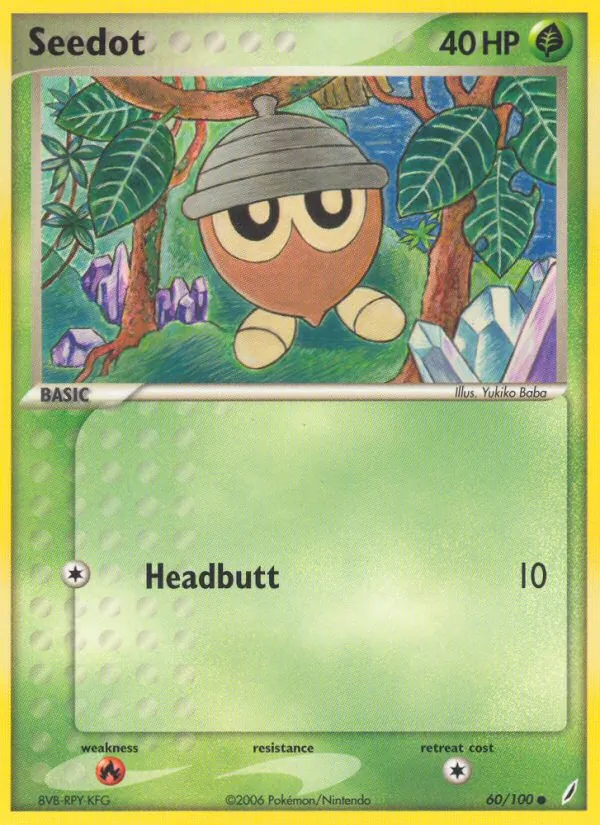 Seedot Crystal Guardians 60/100