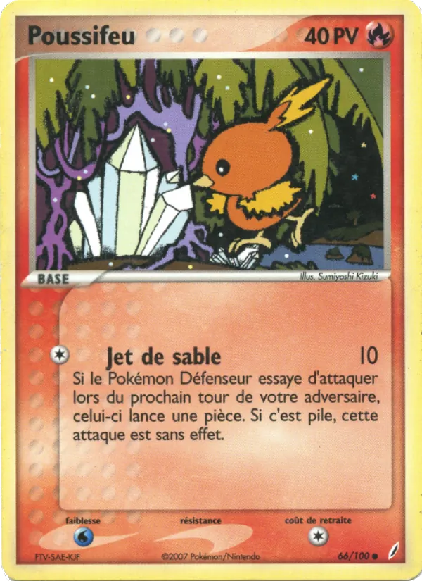 Poussifeu EX Gardiens de Cristal 66/100