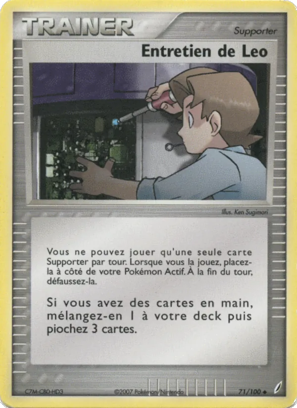 Entretien de Leo EX Gardiens de Cristal 71/100