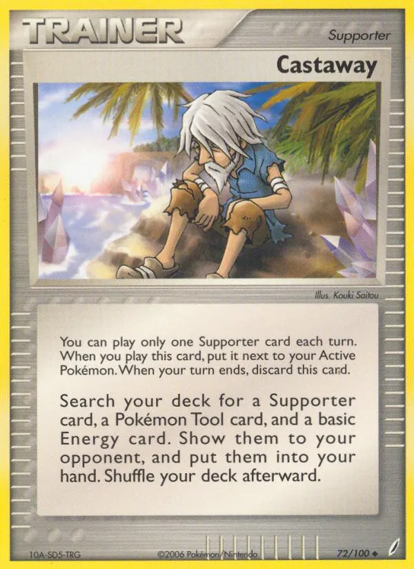 Castaway EX Guardiani dei Cristalli 72/100