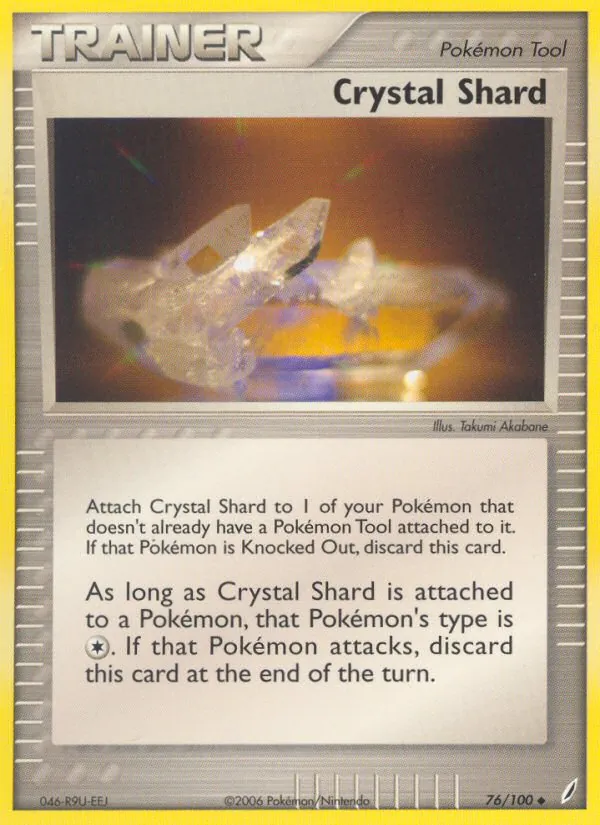 Crystal Shard EX Guardiani dei Cristalli 76/100