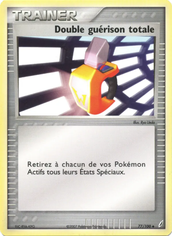 Double guérison totale EX Gardiens de Cristal 77/100