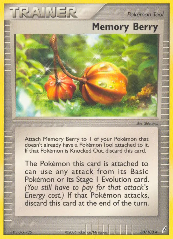Memory Berry Crystal Guardians 80/100