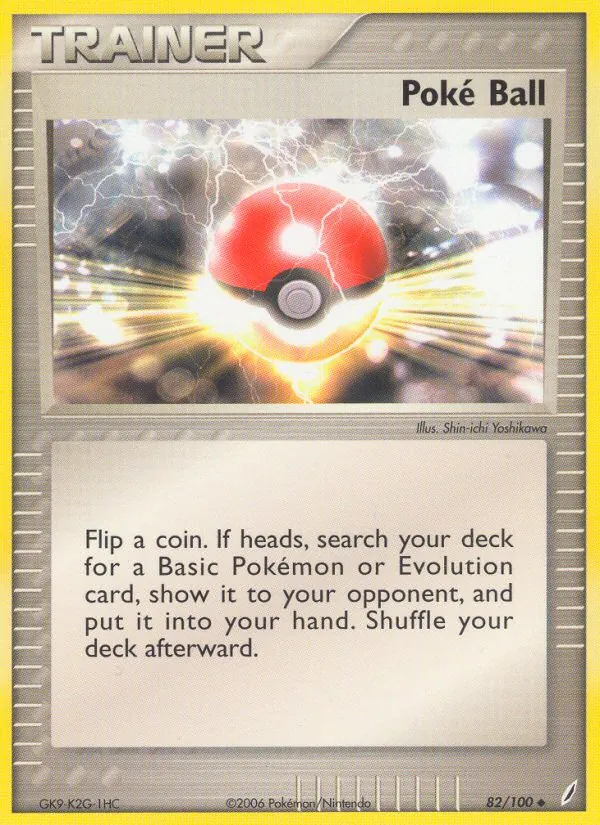 Poké Ball Crystal Guardians 82/100