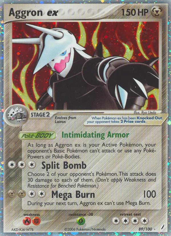 Aggron ex Crystal Guardians 89/100