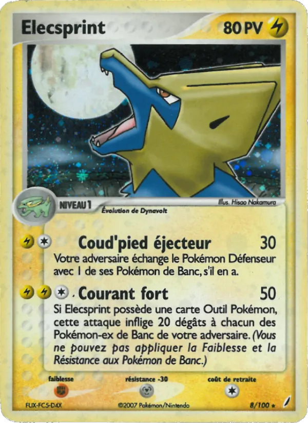 Élecsprint EX Gardiens de Cristal 8/100