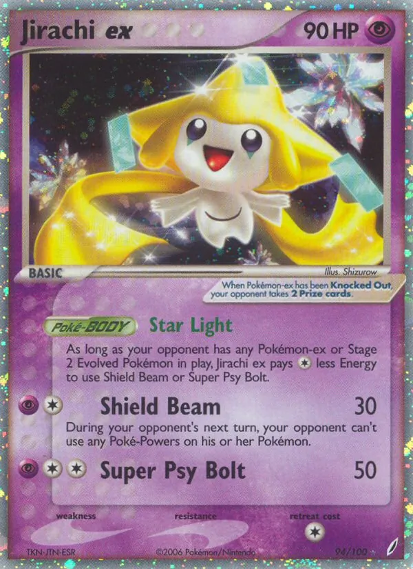 Jirachi ex Crystal Guardians 94/100