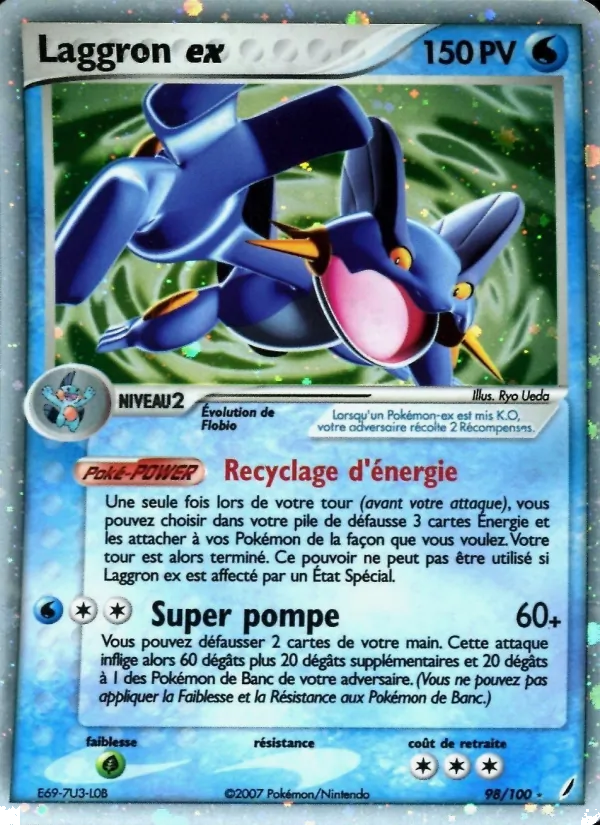 Laggron ex EX Gardiens de Cristal 98/100