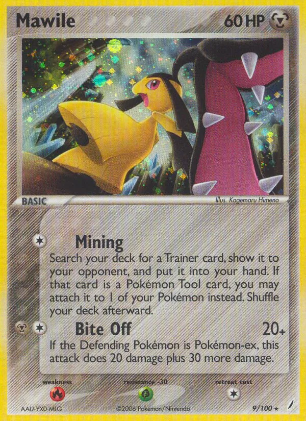 Mawile EX Guardiani dei Cristalli 9/100