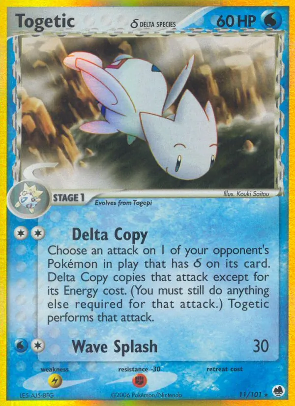 Togetic δ Dragon Frontiers 11/101
