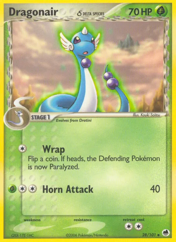 Dragonair δ Dragon Frontiers 28/101