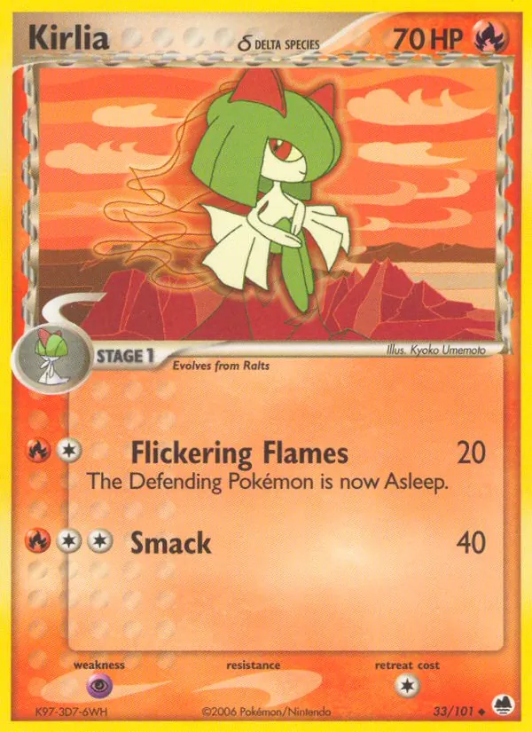 Kirlia δ Dragon Frontiers 33/101