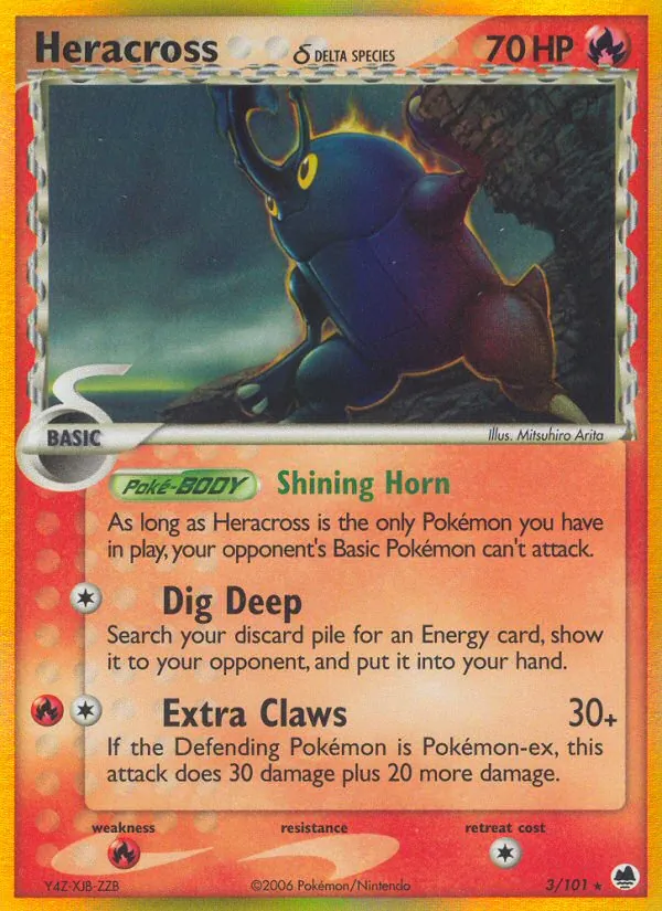 Skaraborn δ EX Dragon Frontiers 3/101