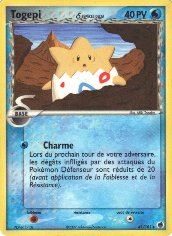 Togepi δ EX Île des Dragons 41/101