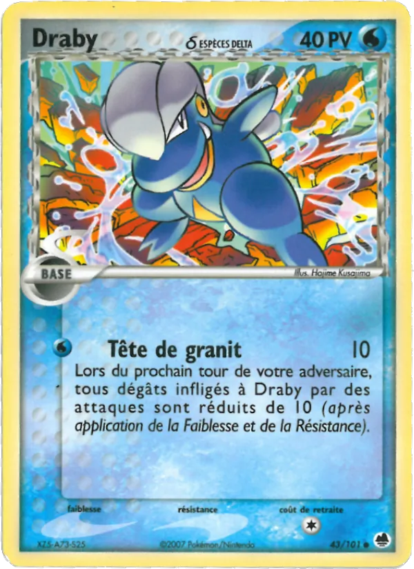 Draby δ EX Île des Dragons 43/101