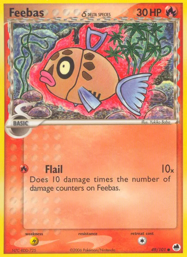 Feebas δ Dragon Frontiers 49/101