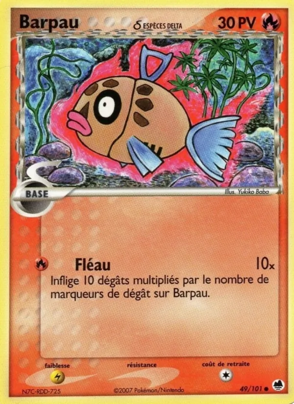 Barpau δ EX Île des Dragons 49/101