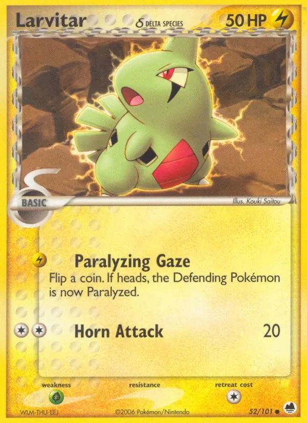 Larvitar δ Dragon Frontiers 52/101