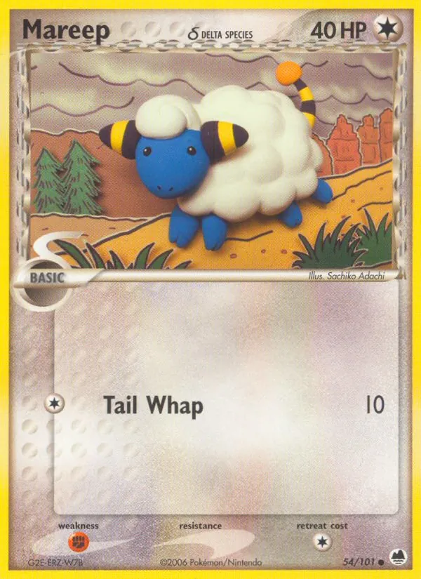 Mareep δ Dragon Frontiers 54/101