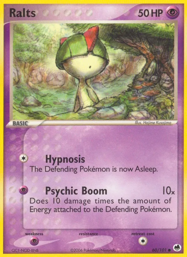 Ralts Dragon Frontiers 60/101