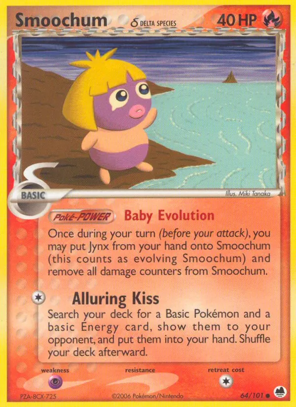 Smoochum δ Dragon Frontiers 64/101