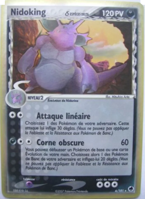 Nidoking δ EX Île des Dragons 6/101