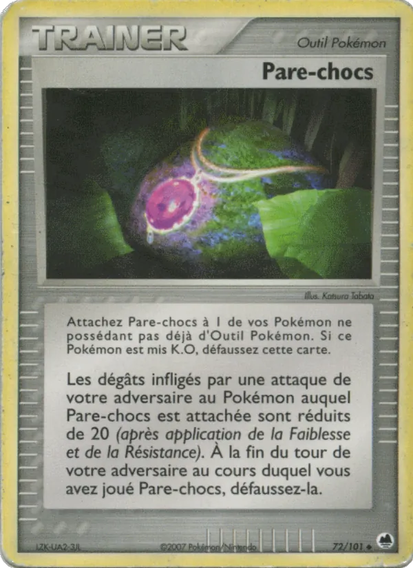 Pare-chocs EX Île des Dragons 72/101