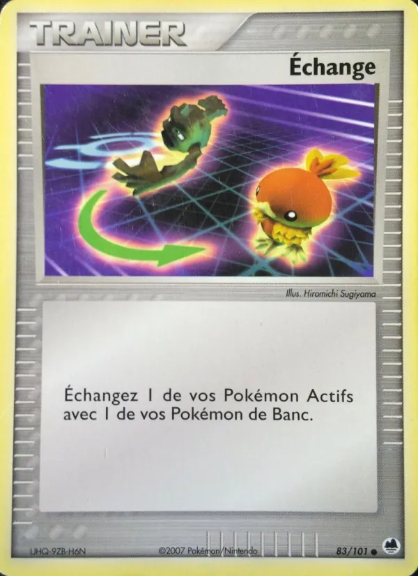 Échange EX Île des Dragons 83/101