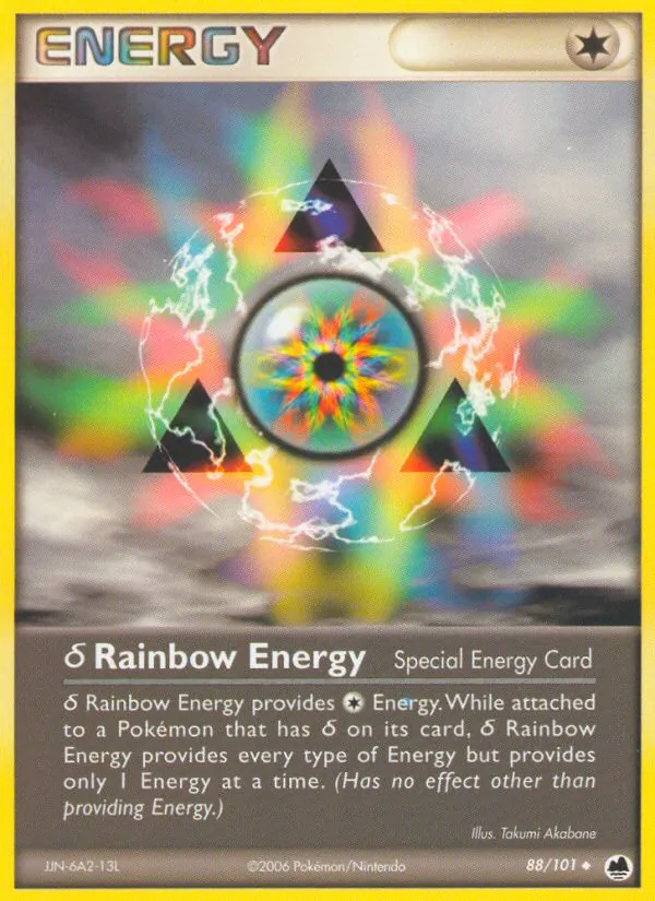 δ Rainbow Energy Dragon Frontiers 88/101
