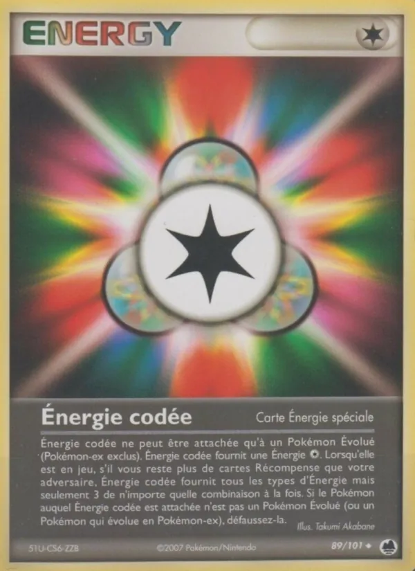 Énergie codée EX Île des Dragons 89/101
