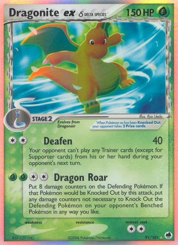 Dragonite ex δ Dragon Frontiers 91/101