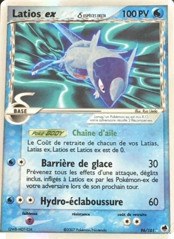 Latios ex δ EX Île des Dragons 96/101