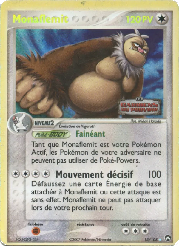 Monaflèmit EX Gardiens du Pouvoir 13/108