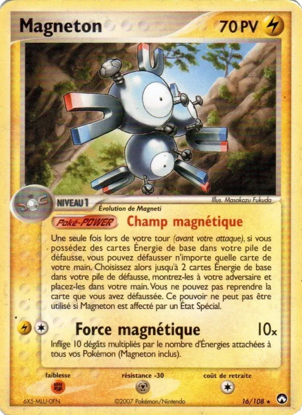Magnéton EX Gardiens du Pouvoir 16/108